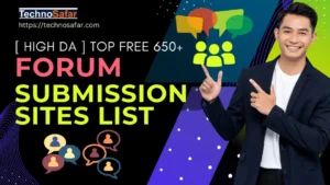 Forum Submission Sites List