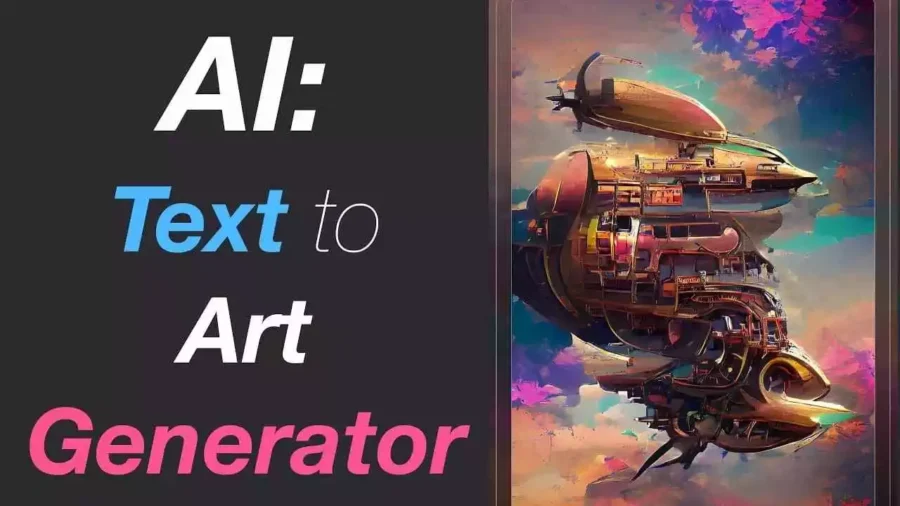 AI text-to-art generator