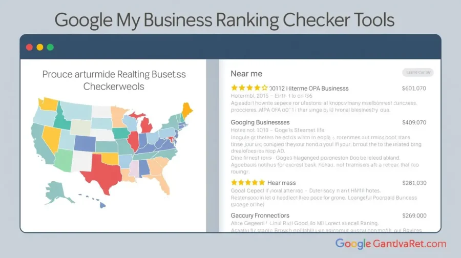 Google My Business Ranking Checker tools