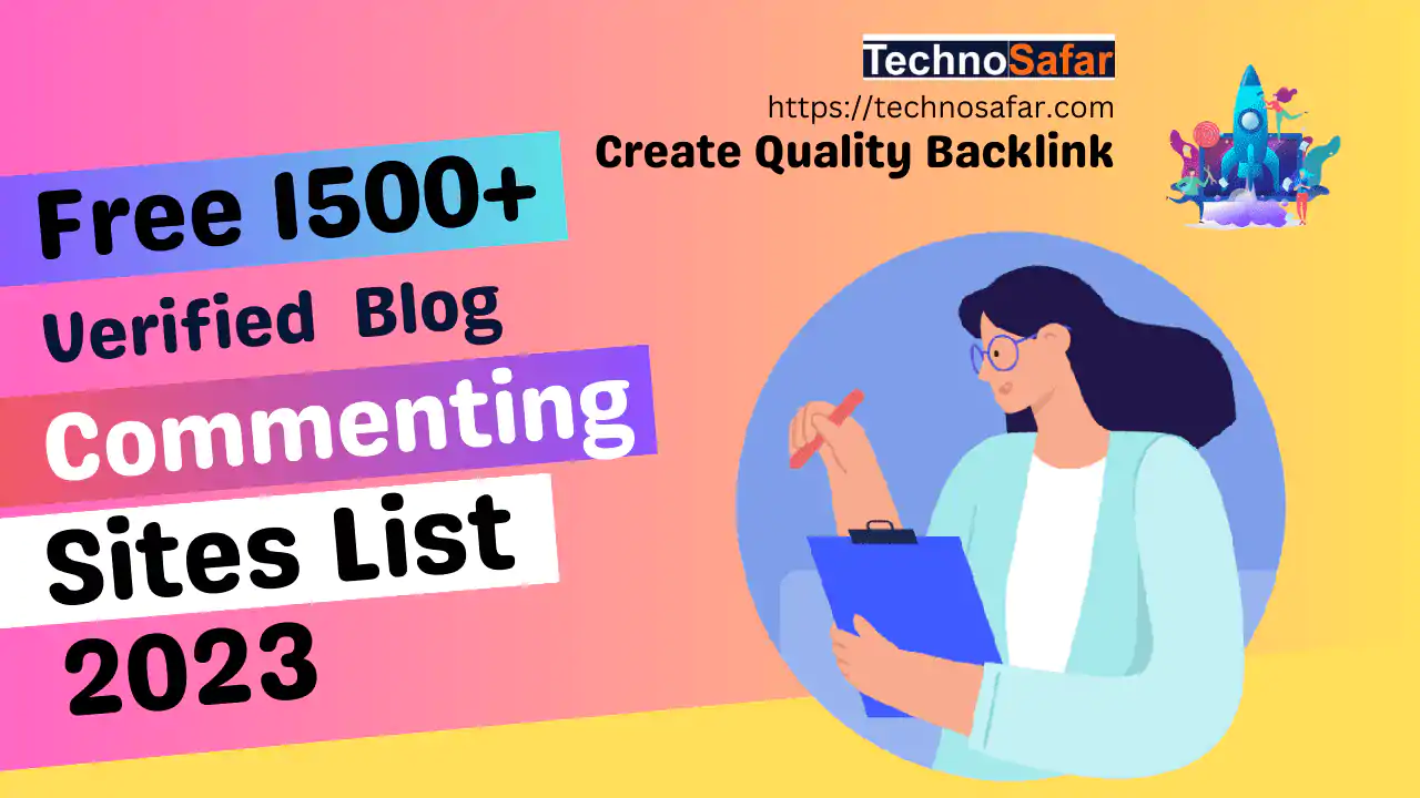 Blog Commenting Sites List